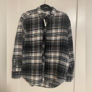 Madewell NWT shirt/jacket in flannel az large